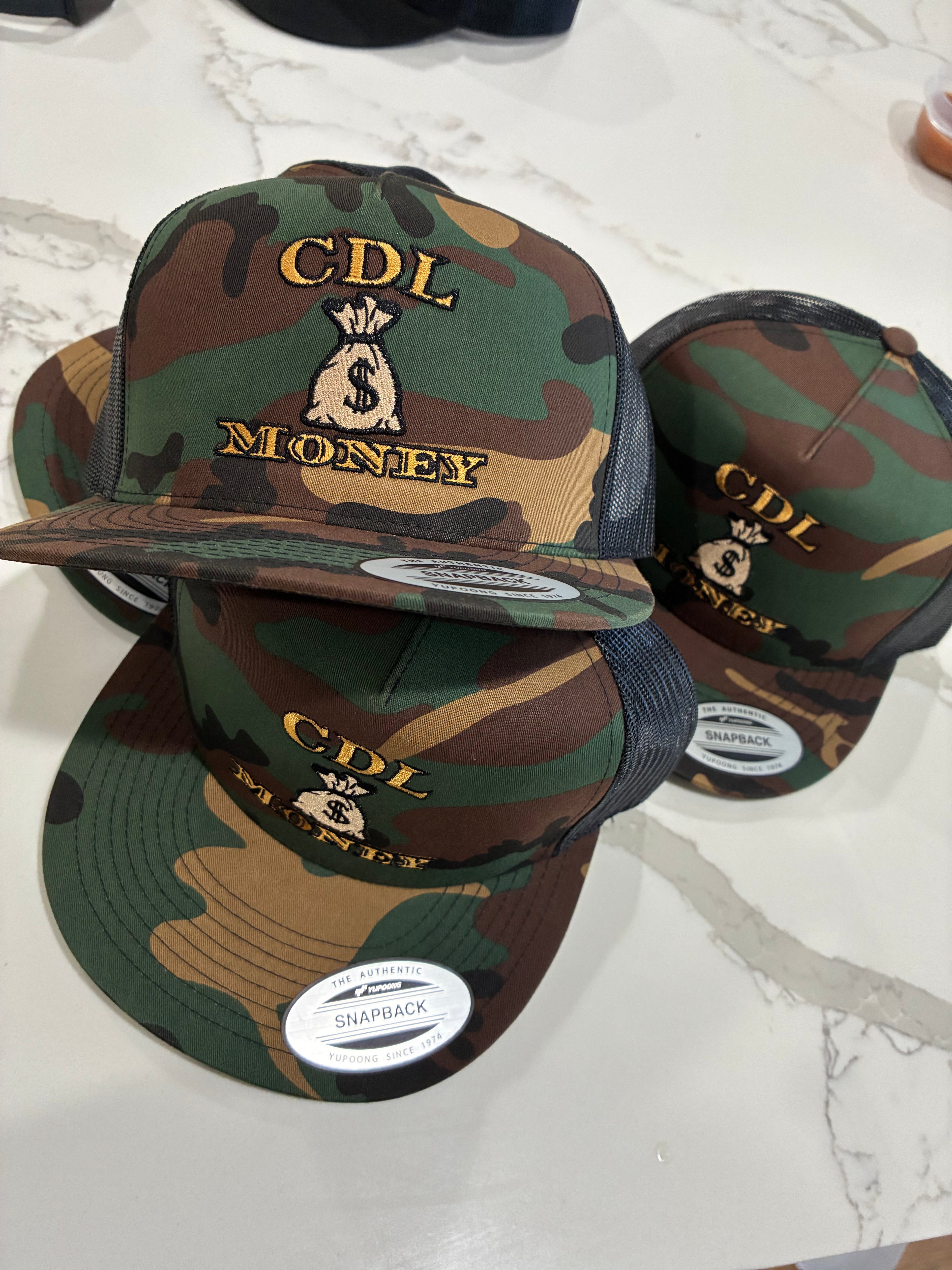 CDL Money Camo hat