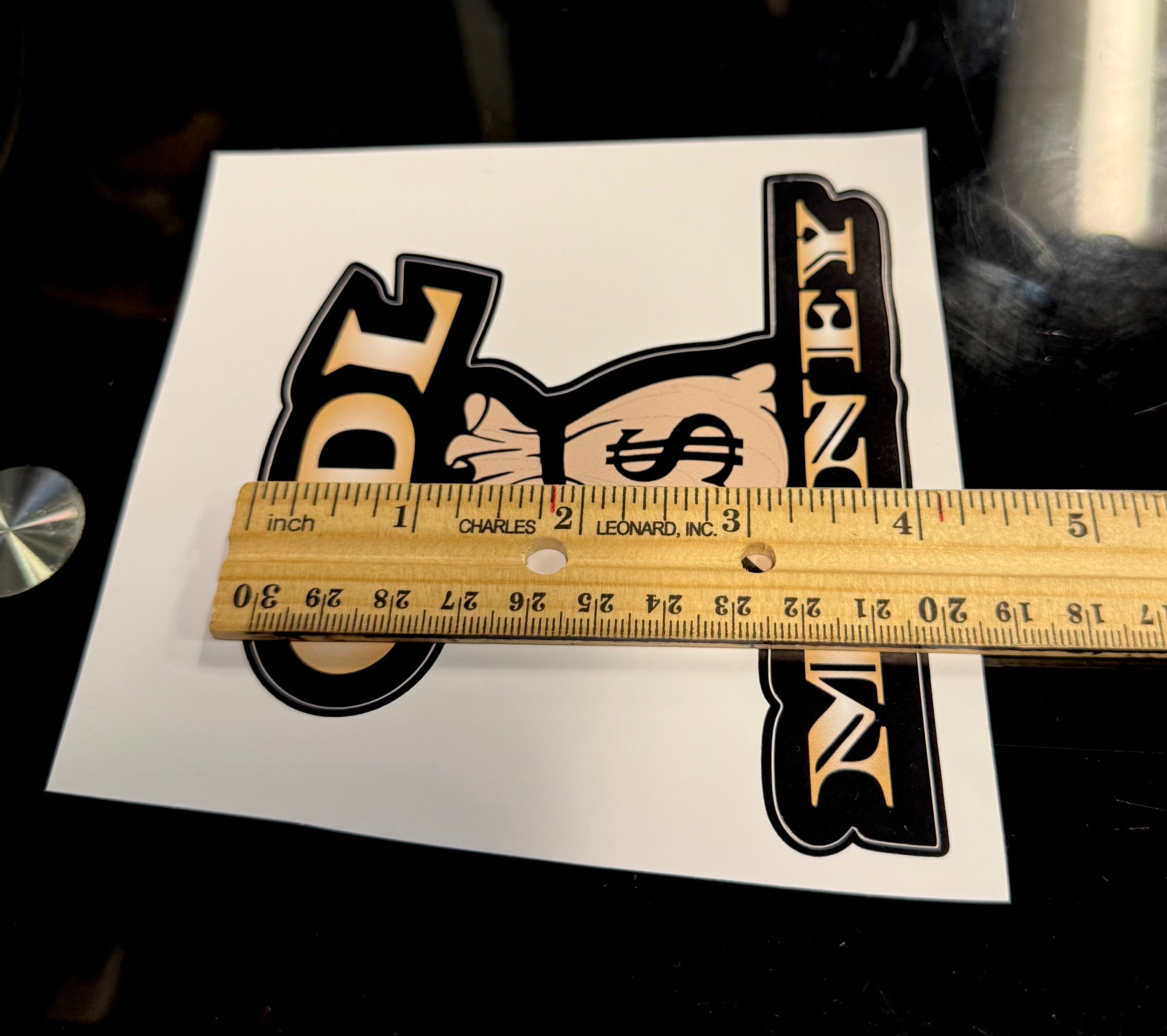 CDL Money sticker (2pc)